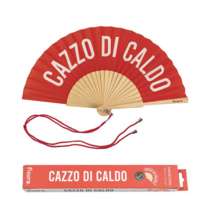 VENTAGLIO CAZZO DI CALDO ROSSO