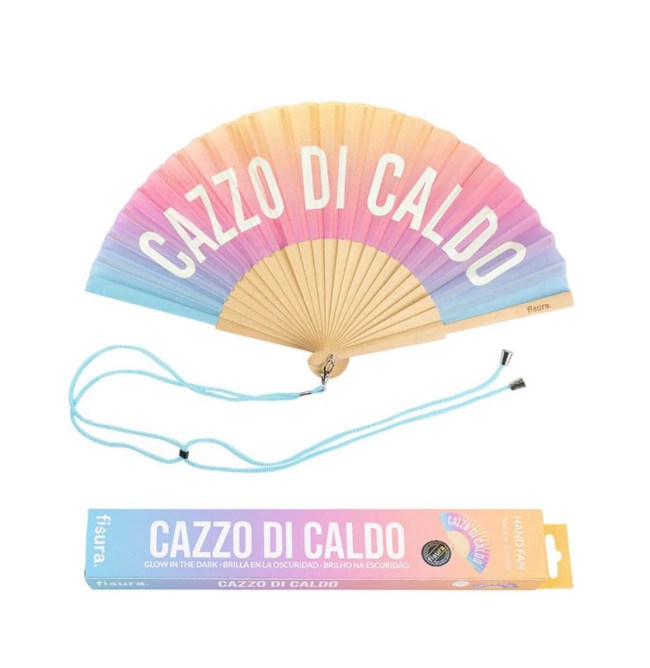 VENTAGLIO CAZZO DI CALDO GLOW IN THE DARK