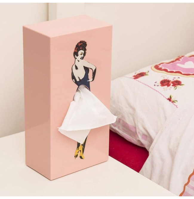 BOX PORTA FAZZOLETTI GIRL UP PINK