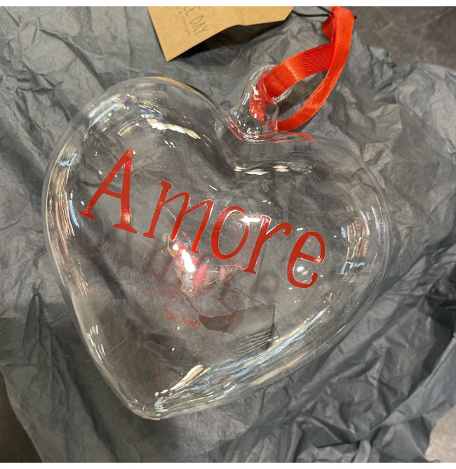 PALLINA CUORE 15CM "AMORE"