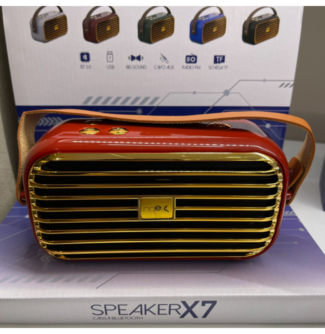 RADIO - SPEAKER BLUETOOTH ROSSA