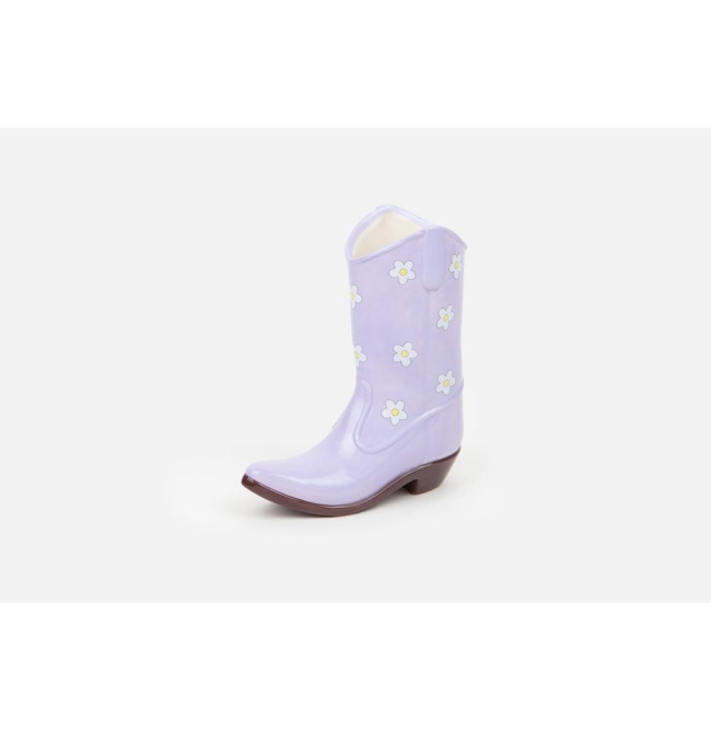 VASO RODEO COWBOY BOOT LILLA