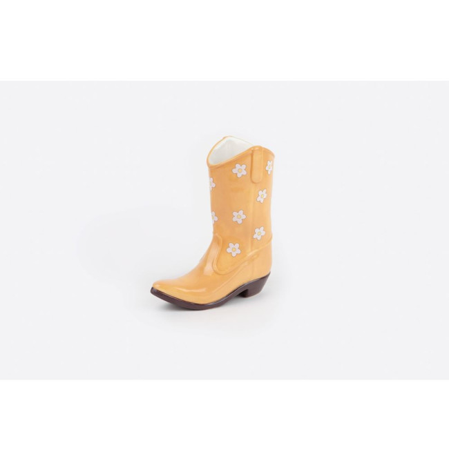 VASO RODEO COWBOY BOOT YELLOW