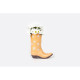 VASO RODEO COWBOY BOOT YELLOW