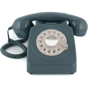 TELEFONO GPO746 ROTARY GREY