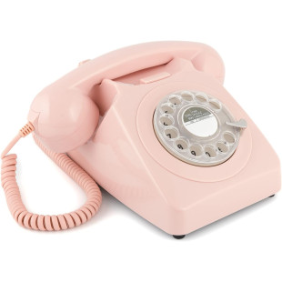 TELEFONO GPO746 ROTARY PINK