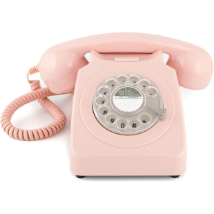 TELEFONO GPO746 ROTARY PINK