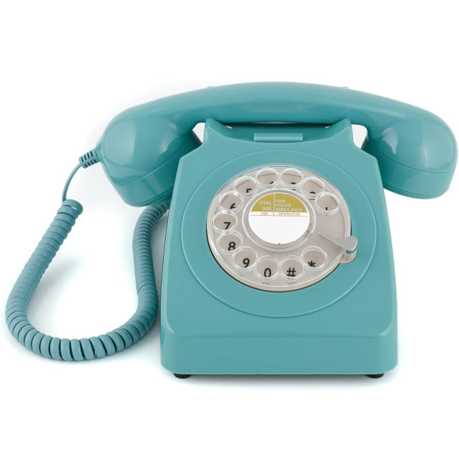 TELEFONO GPO746 ROTARY BLUE