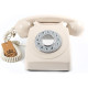 TELEFONO GPO746 PUSH BUTTON IVORY