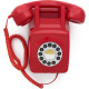 TELEFONO GPO746 WALLPHONE RED