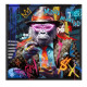 QUADRO LED MONKEY 80X80