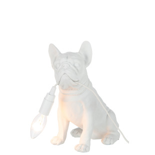 LAMPADA BULLDOG BIANCO