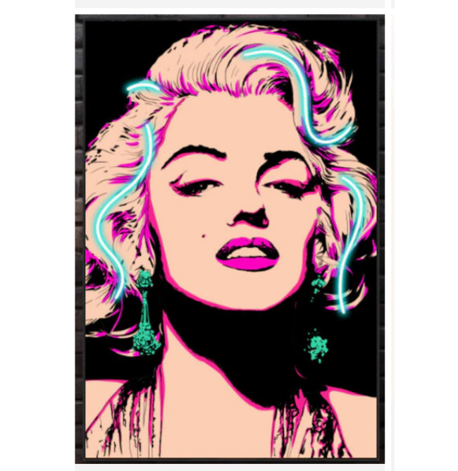 QUADRO LED MARILYN 60X90