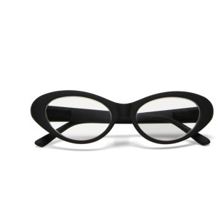 OCCHIALE DA LETTURA LINA - SMALL CAT EYE - NERO