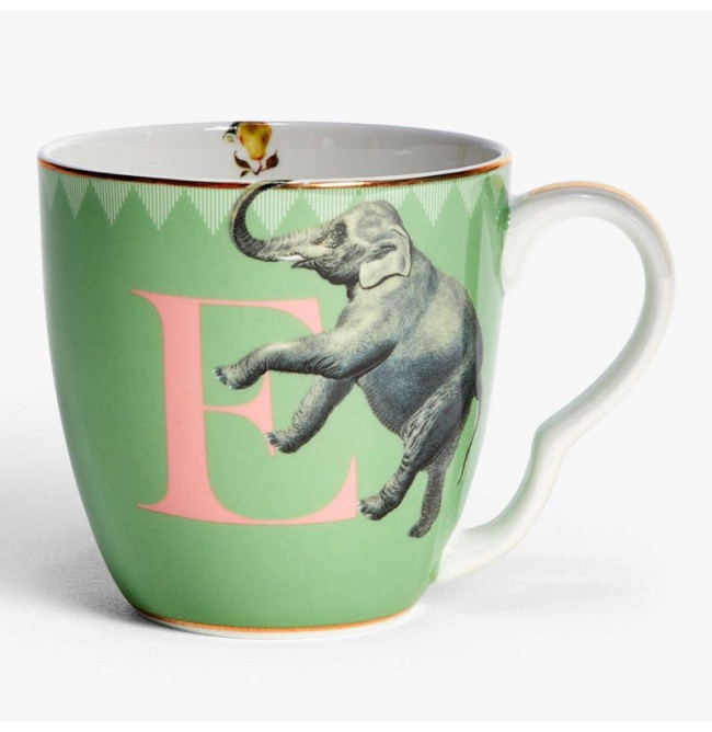 ALPHABET MUG "E"