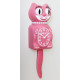 KIT- CAT CLOCK PINK