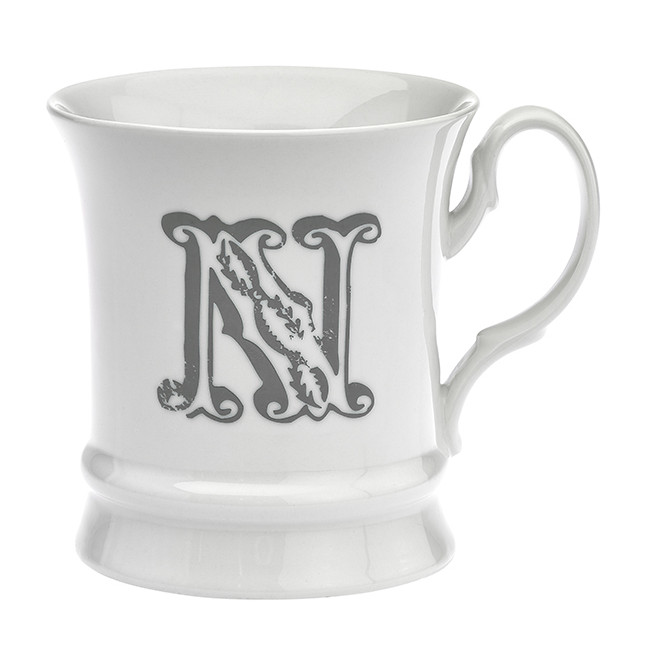 TAZZA LETTERA "N"