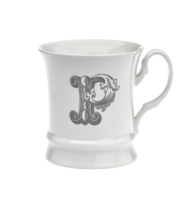 TAZZA LETTERA "P"