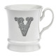 TAZZA LETTERA &quot;V&quot;