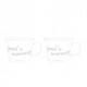 SET DUE TAZZE &quot;GOOD MORNING&quot; 480ML